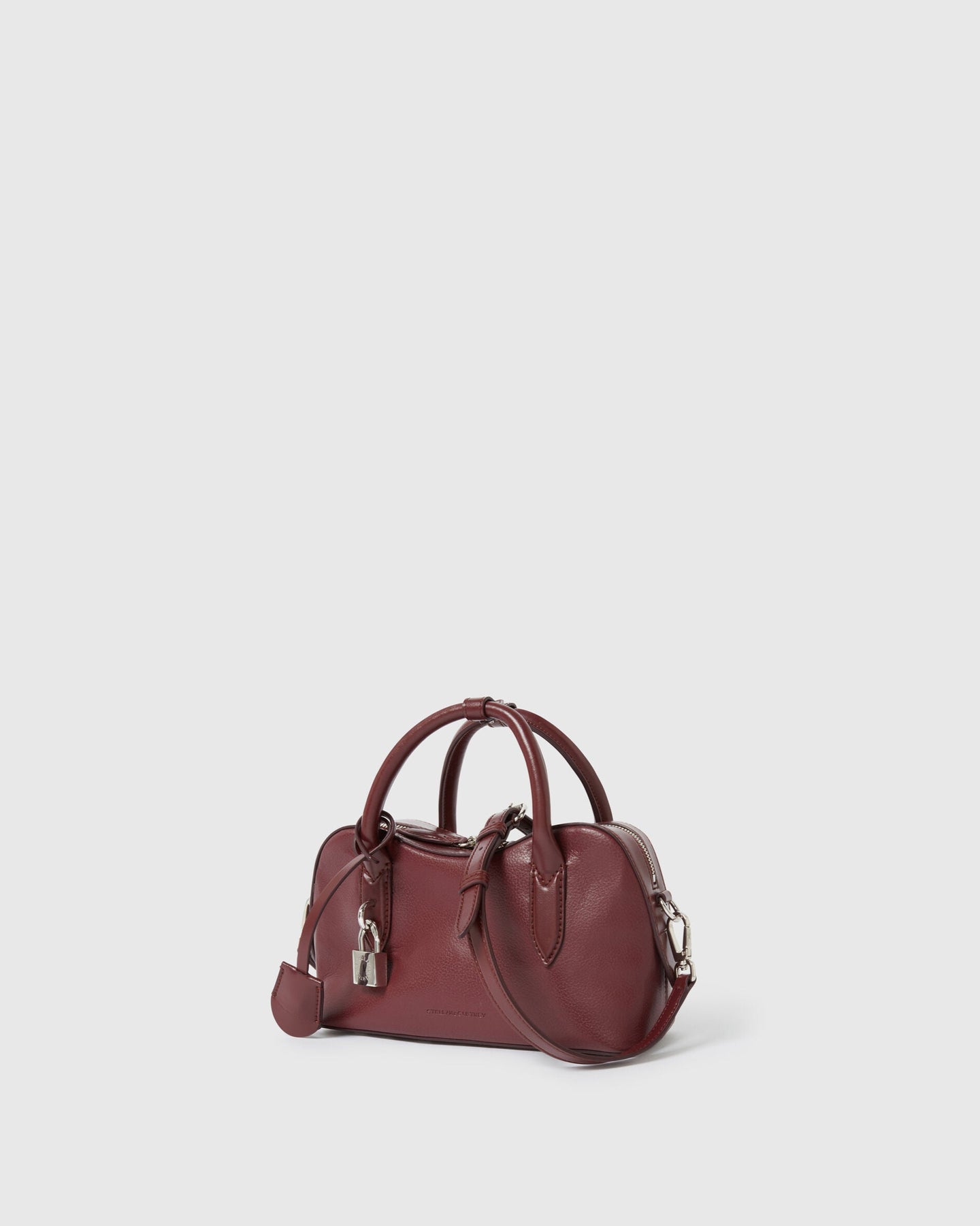 Stella Ryder Small Bag Embossed Grainy Eco Alter Mat - Bordeaux
