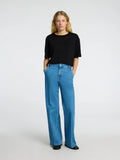 Vilja Linen SS Tee - Svart