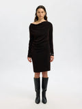 Anja Ls Slim Short Dress - Delicioso
