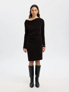 Anja Ls Slim Short Dress - Delicioso