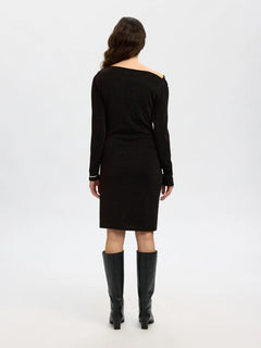 Anja Ls Slim Short Dress - Delicioso