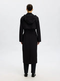 Aline Tech Trenchcoat - Black