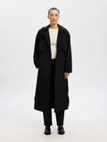 Aline Tech Trenchcoat - Black
