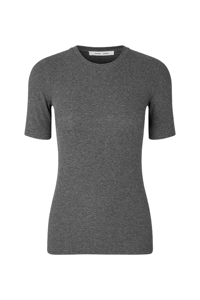 Saalexo T-Shirt - Dark Grey Mel.