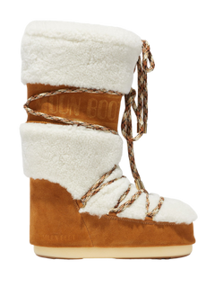 Icon Shearling - Whisky/Off White