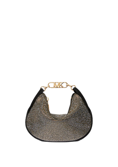 Sm Bracelet Pouchette Suede - Black