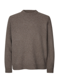 Isak Knit Sweater - Major Brown