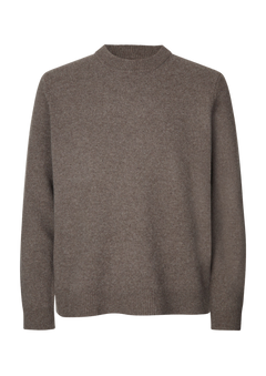Isak Knit Sweater - Major Brown
