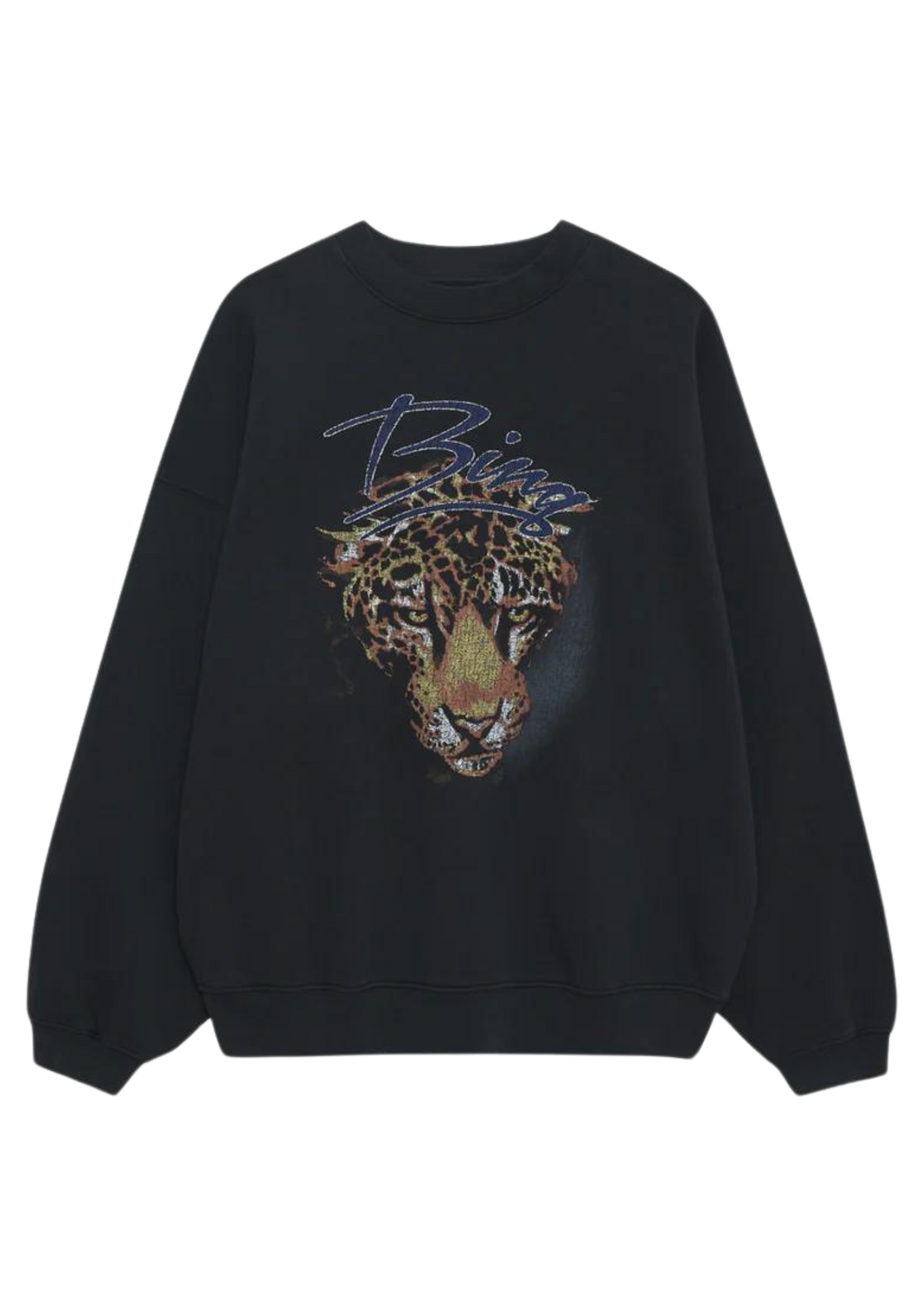 Harvey Crew Leopard - Vintage Black