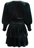 Jade Velvet Dress - Green