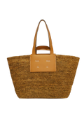 Large Morris Raffia Tote - Honey
