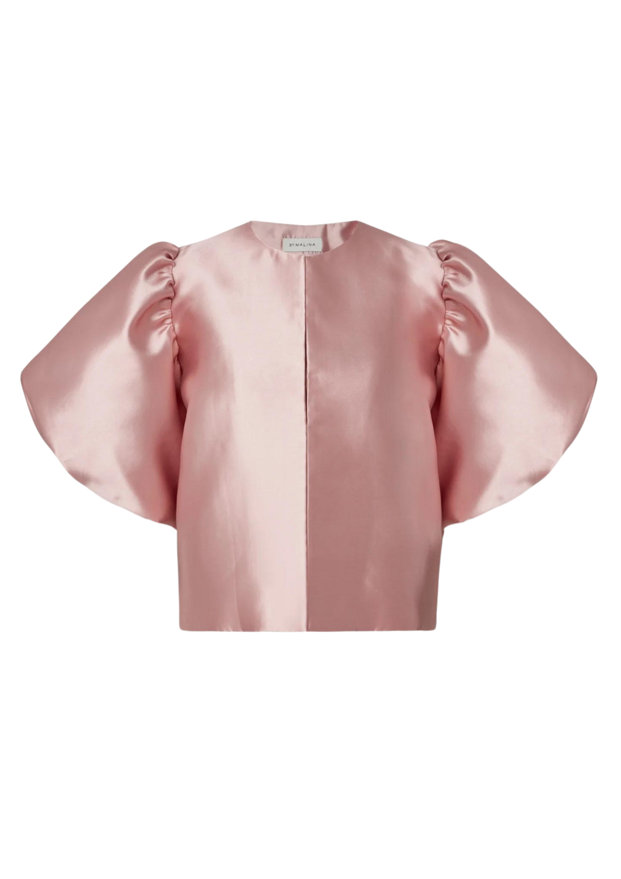 Cleo Puff Sleeve Blouse - Blush