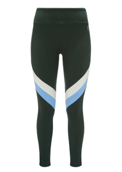 Voss Colblock Leggings Women - Olive Green