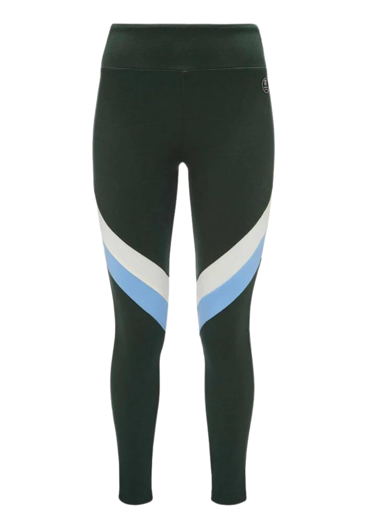 Voss Colblock Leggings Women - Olive Green