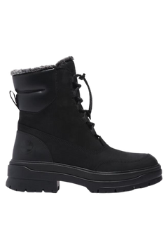 Brooke Valley Mid Pull On Waterproof Boot - Jet Black