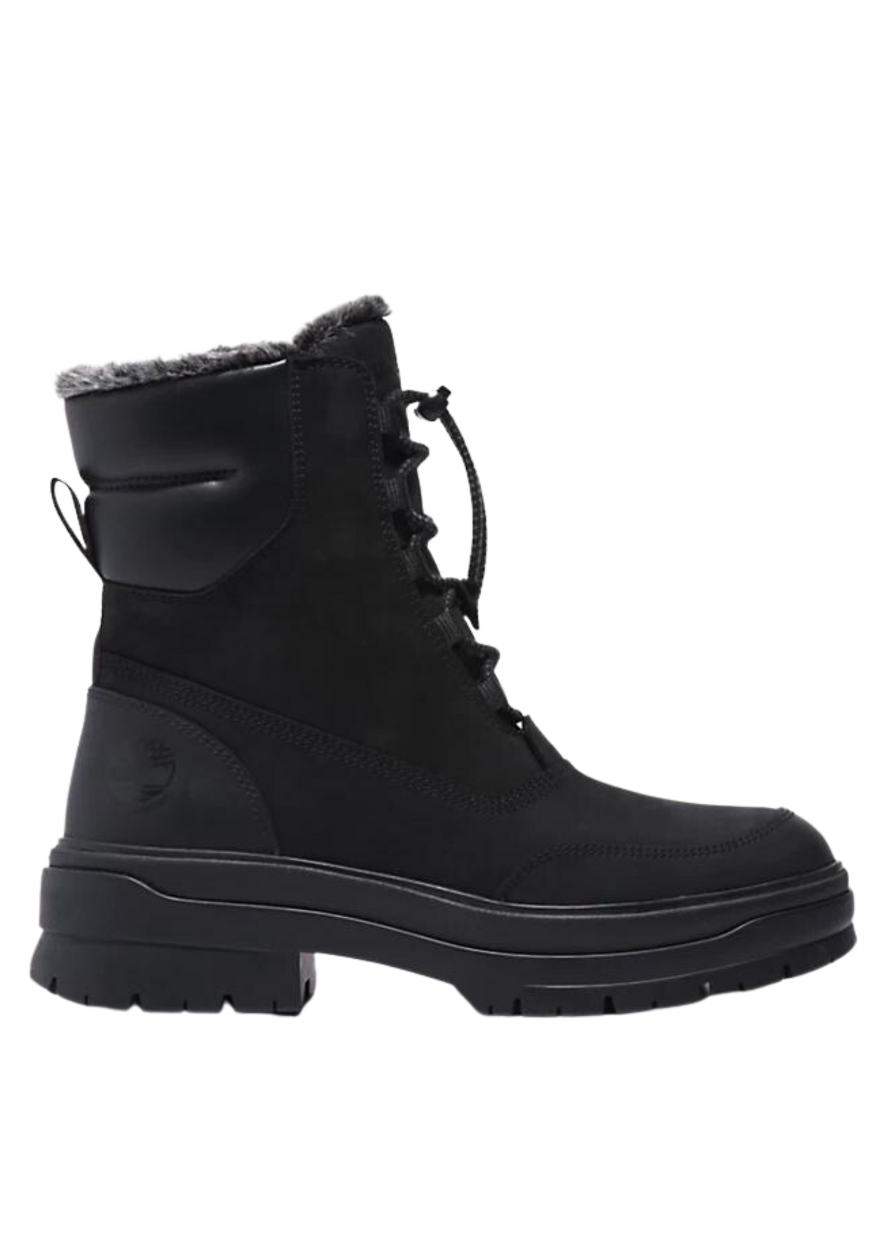 Brooke Valley Mid Pull On Waterproof Boot - Jet Black