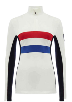 Ski Zip Up Women - White