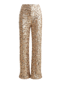 Dali Sequin Trouser - Champagne