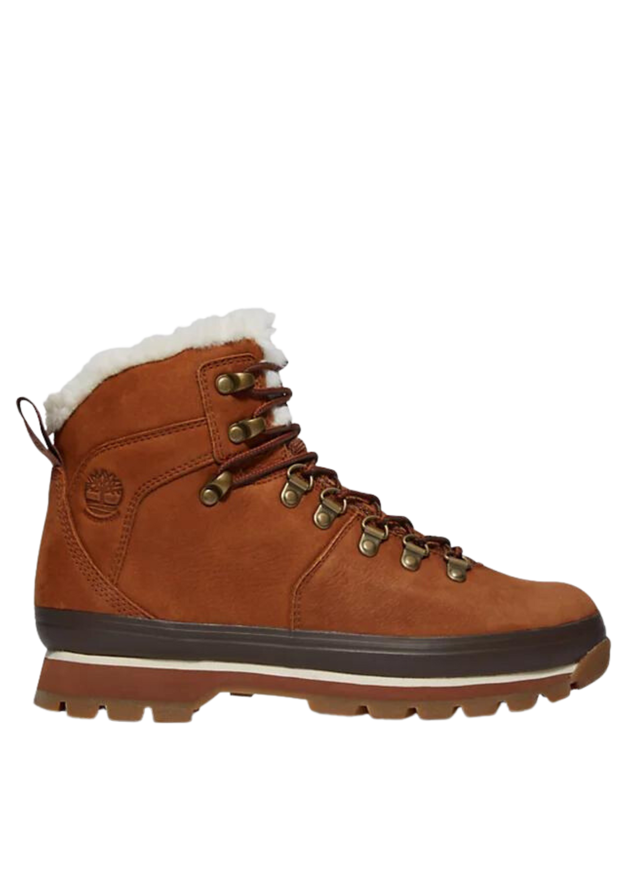 Euro Hiker Waterproof Fur-Lined Boot - Saddle Nubuck