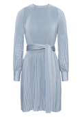 Satin Miami Dress - Shiny Blue