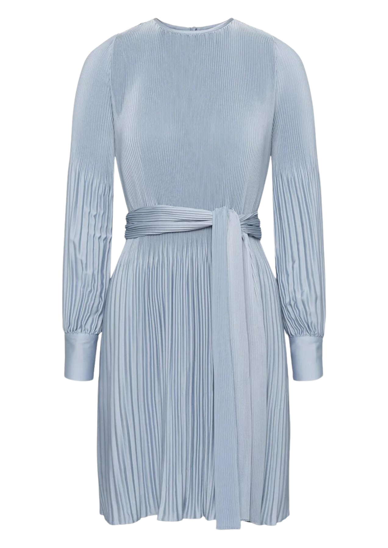Satin Miami Dress - Shiny Blue