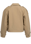 Bobby Canvas Trench Jacket - Beige