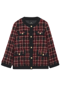Lydia Jacket - Cherry Plaid