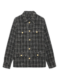 Corey Jacket - Metallic Plaid