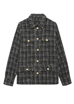 Corey Jacket - Metallic Plaid