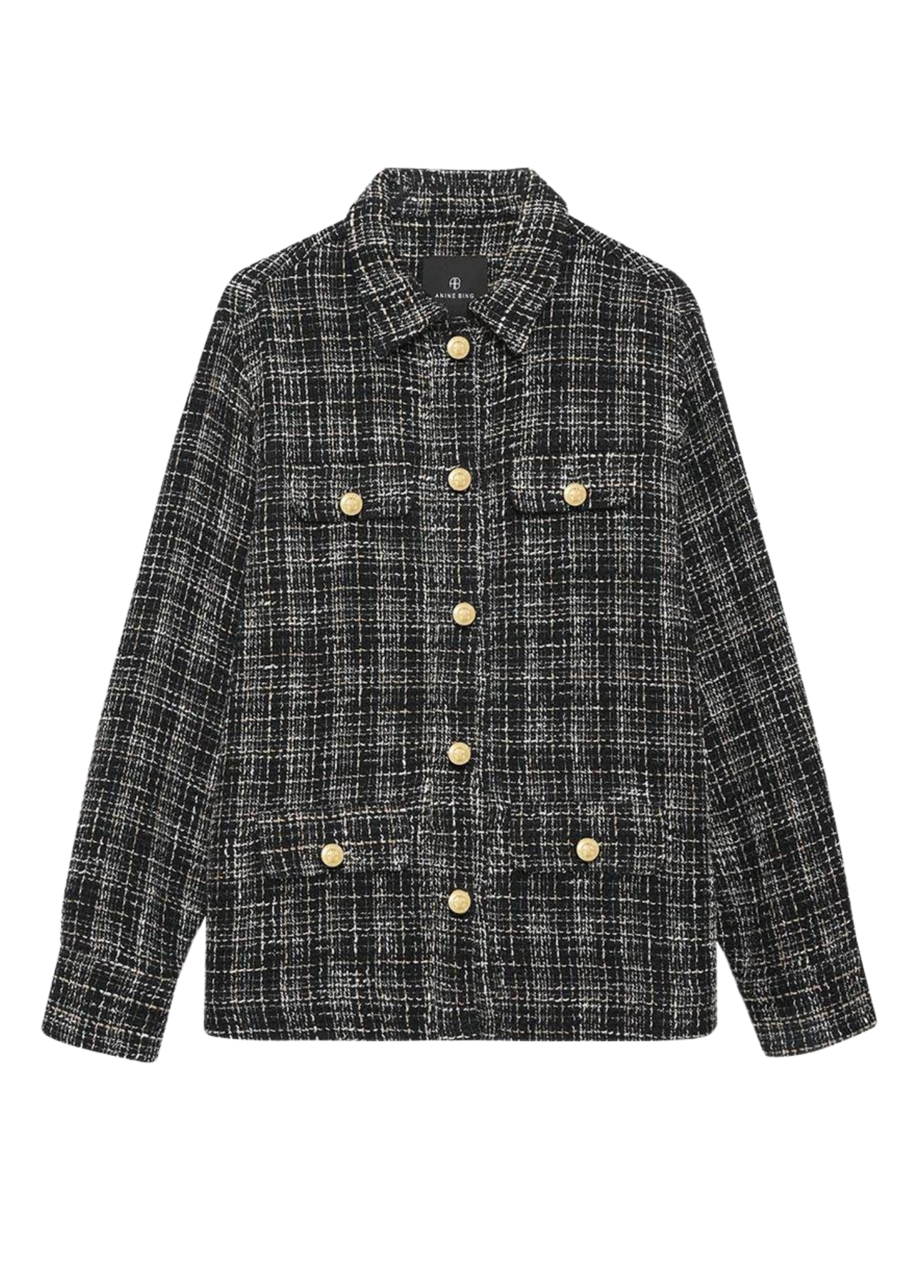 Corey Jacket - Metallic Plaid