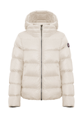 2216 Iridescent Down Jacket With Maxi Collar - Incense/Dark Steel
