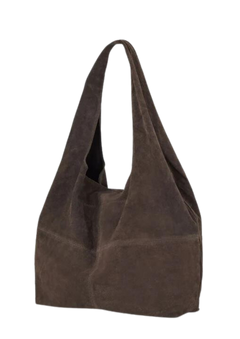 Suede Dalliea Bag - Hot Fudge Brown
