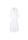 Cordelia Wide Sleeve Maxi Dress - White