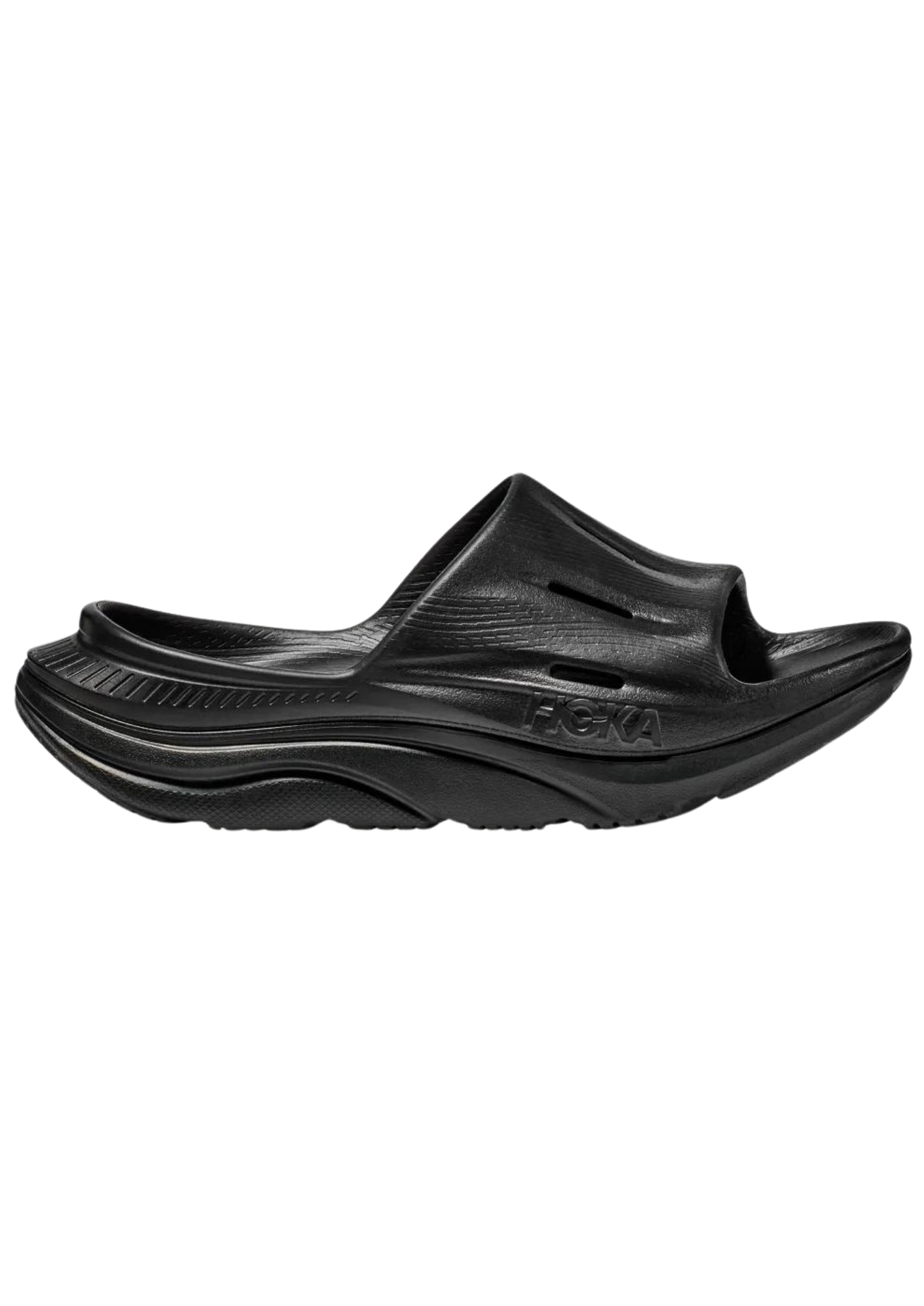 HOKA U Ora Recovery Slide 3 - Svart/Svart