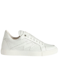 La Flash Smooth Calfskin Perfo - Blanc