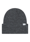 Wells Rib Beanie- Charcoal Mélange