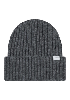 Wells Rib Beanie- Charcoal Mélange