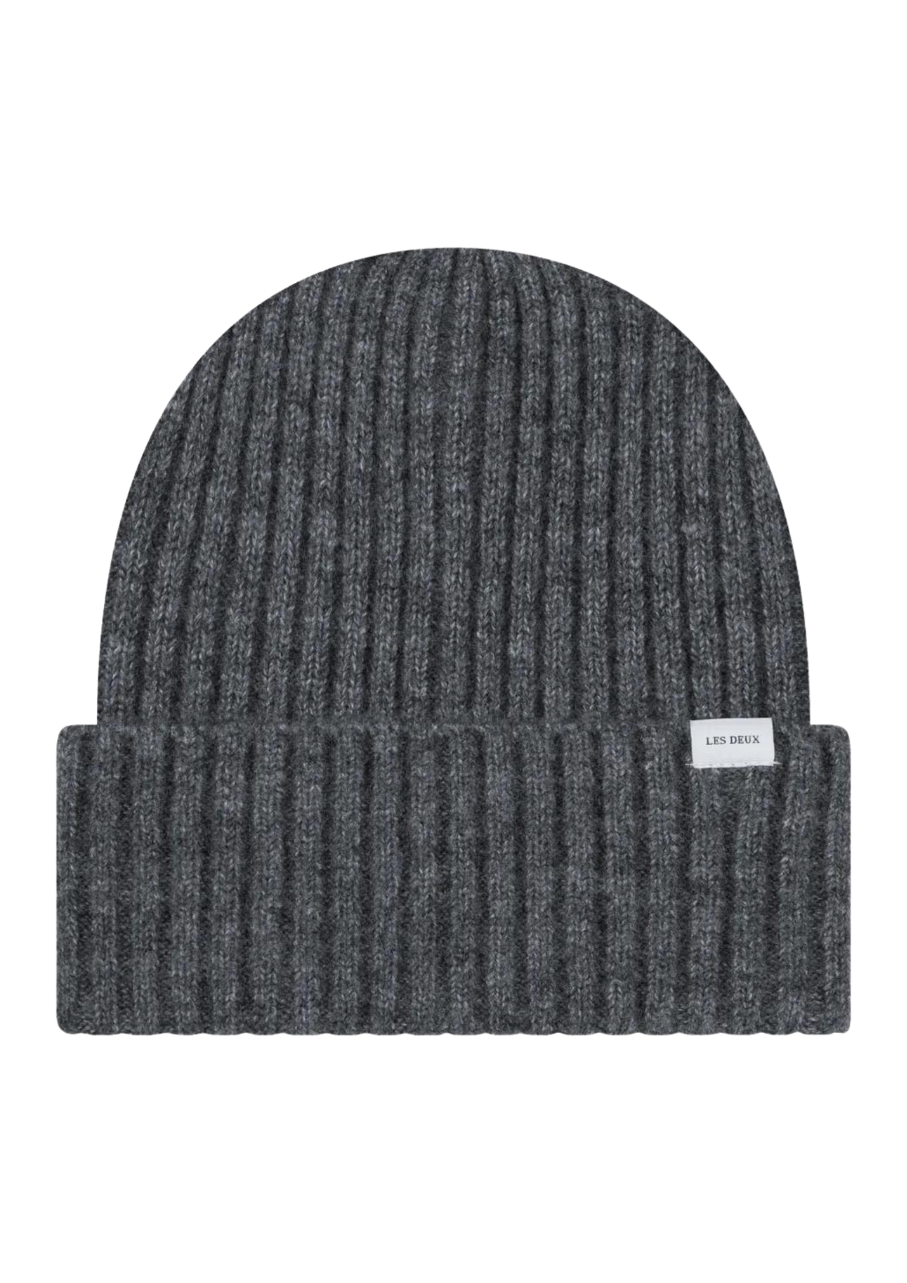 Wells Rib Beanie- Charcoal Mélange