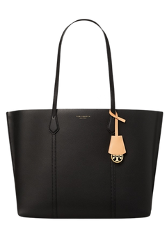 Perry Triple-Compartment Tote - Black