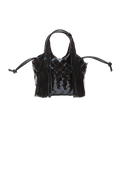 Misu Mini Fringe - Black Patent