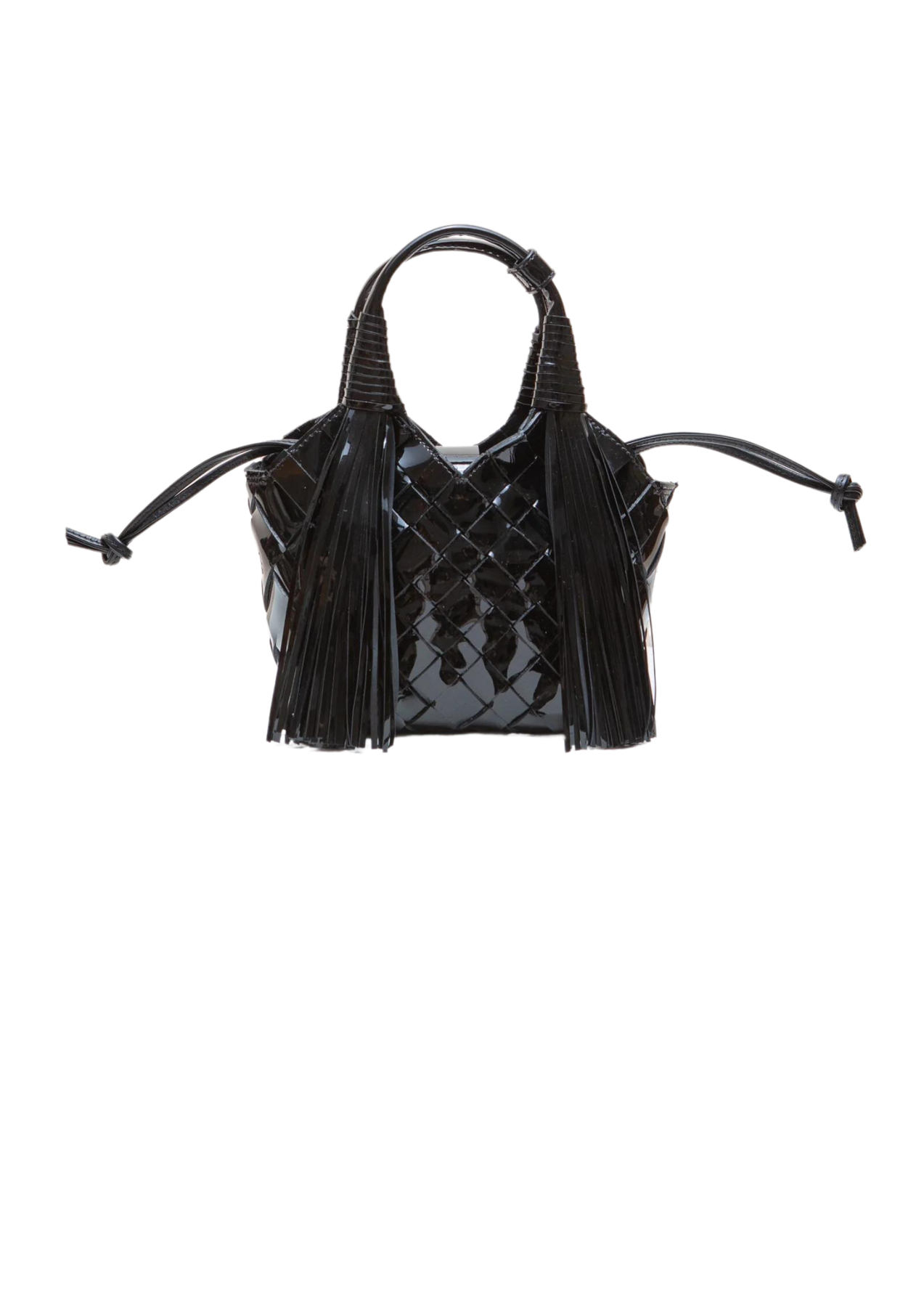 Misu Mini Fringe - Black Patent