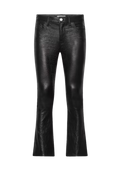 Le Crop Mini Boot - Washed Black