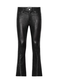 Le Crop Mini Boot - Washed Black