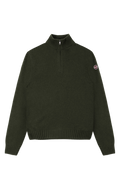 4472 Mens Half Zip Sweater - Bush