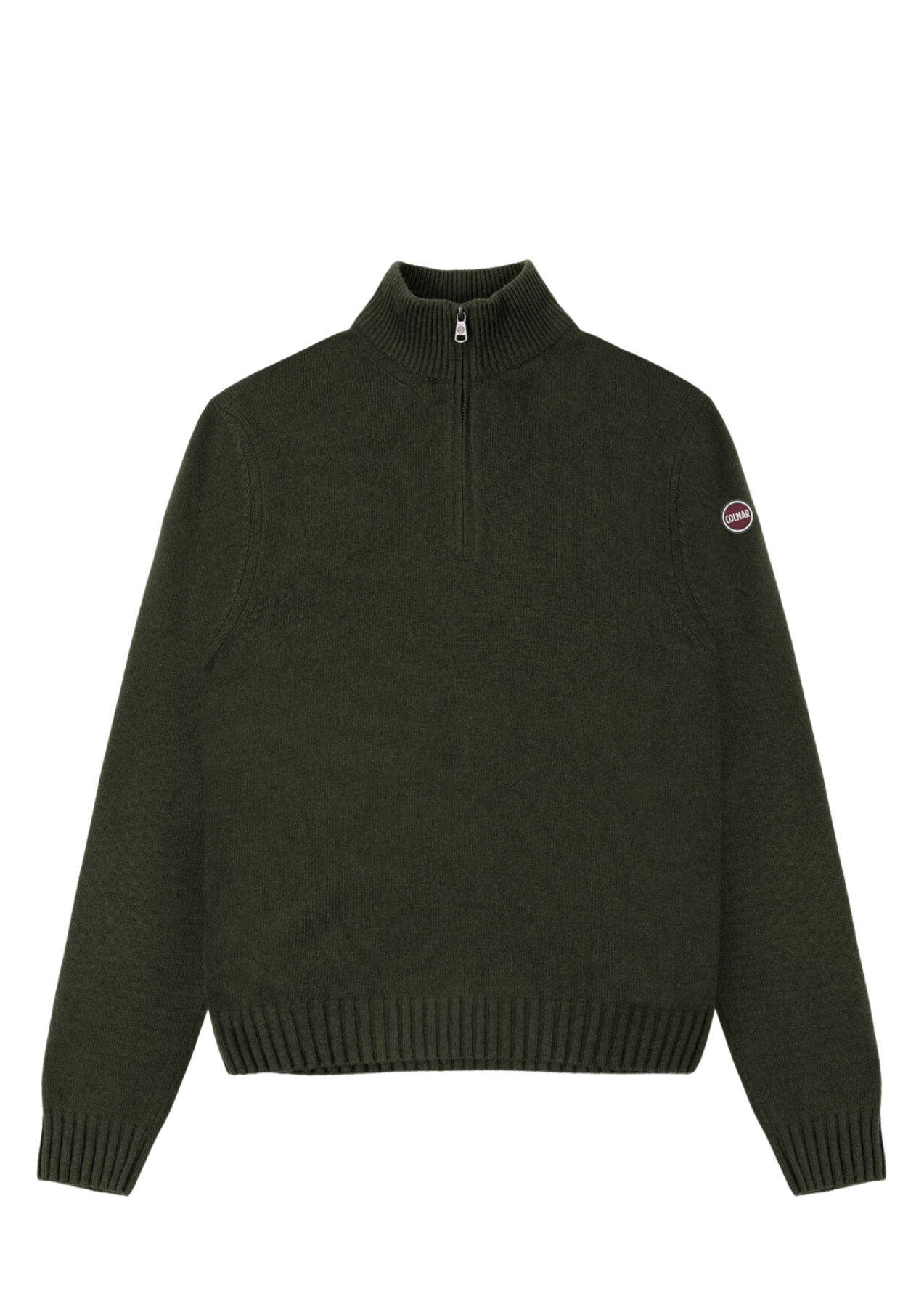 4472 Mens Half Zip Sweater - Bush