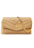 Kira Chevron Chain Wallet - Desert Dune