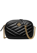 Kira Chevron Camera Bag - Black