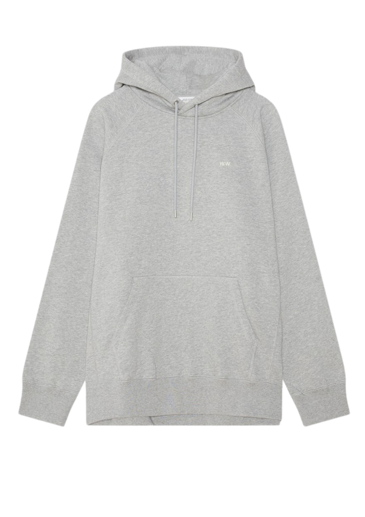 Essential Fred Classic Hoodie - Grey Melange