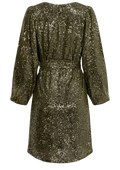 Helene Dress - Sage Shimmer