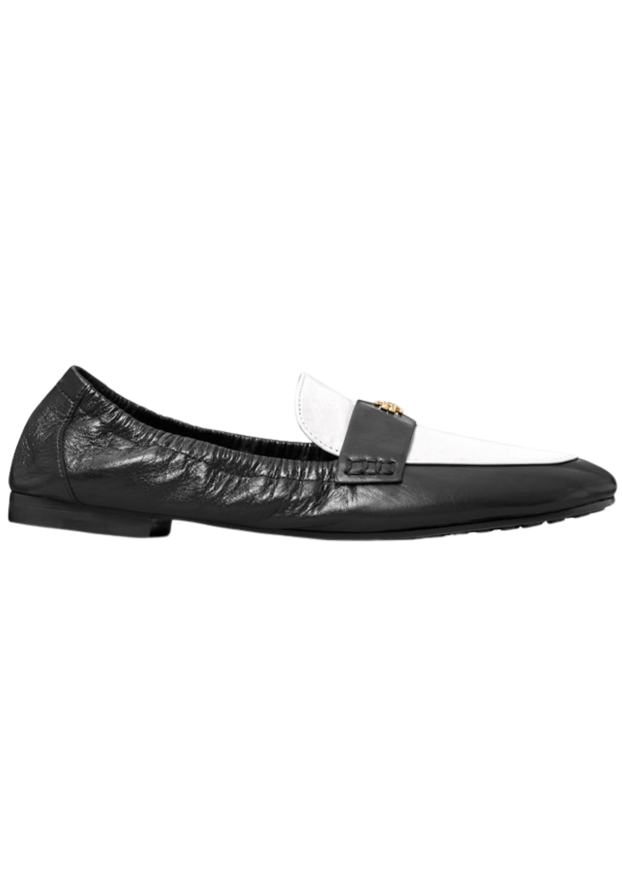 Tory Burch Ballet Loafer - Perfect Black / New Ivory